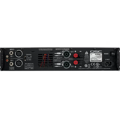 QSC GX3 | Amplificador de 2 canales de 425w de potencia por lado