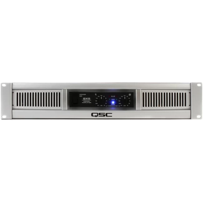 QSC GX5 | Amplificador de 2 canales de 700w de potencia por lado