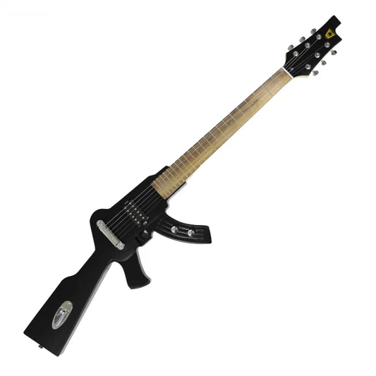 Wotan Helheim-47-BK | Guitarra eléctrica custom color negro
