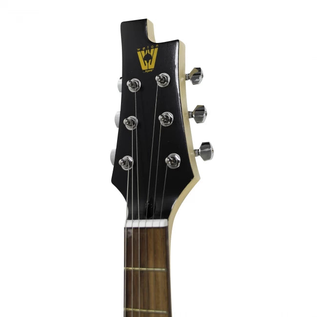 Wotan Helheim-47-BK | Guitarra eléctrica custom color negro