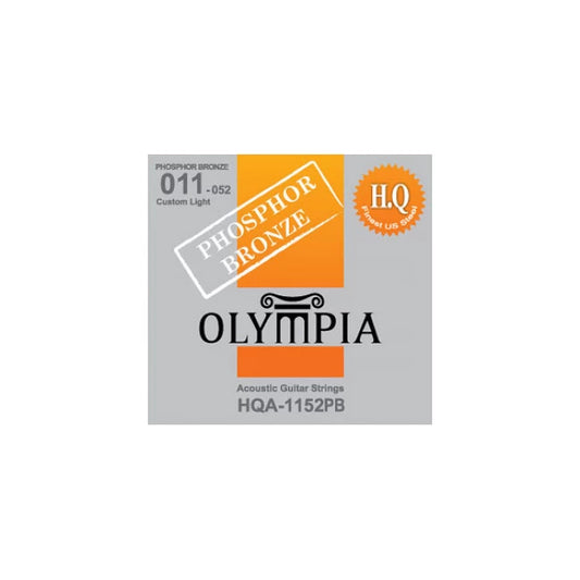 OLYMPIA HQA1152PB | Encordado guitarra acústica 011