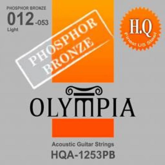 OLYMPIA HQA1253PB | Encorado guitarra acústica phosphor 012-053