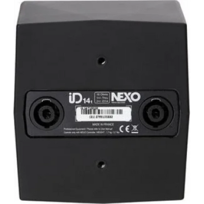 Nexo ID14-T100100 | Altavoz Negro de Rango Completo Compacto de 130mm x 130mm