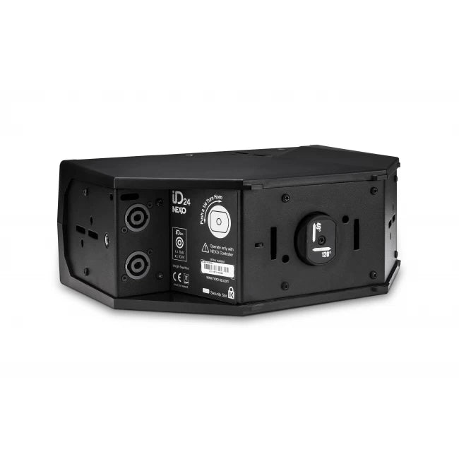 Nexo ID24-T12040 | Altavoz Negro Compacto de Rango Completo de 132mm x 233mm