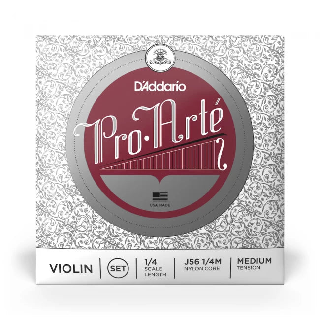 DADDARIO J56-1-4M | Encordado ProArte Nylon Violin 1/4 Medium