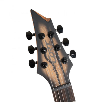 Guitarra Eléctrica Cort KX500 Pale Moon Natural Black Burst
