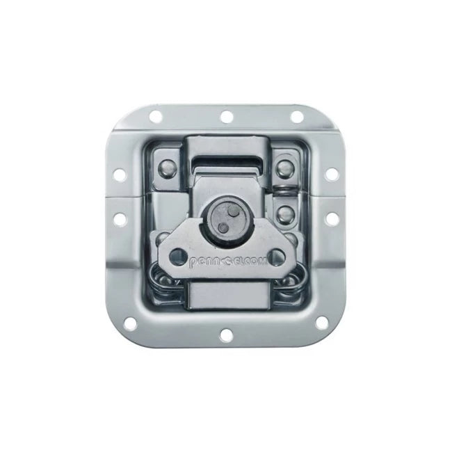 PENN ELCOM L907-928PBZ | Cierre embutido mediano con relieve y porta-candado