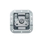 PENN ELCOM L907-928PBZ | Cierre embutido mediano con relieve y porta-candado