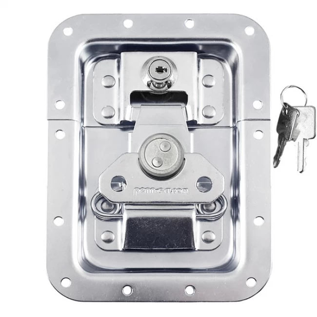 Penn Elcom L911-537MOL | Cierre mariposa grande MOL® con relieve y llaves de bloqueo 22mm