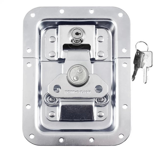 Penn Elcom L911-537MOL | Cierre mariposa grande MOL® con relieve y llaves de bloqueo 22mm