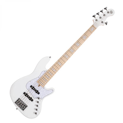 CORT NJS5-WHT | Bajo eléctrico de 5 cuerdas Elrick e-volution Bass