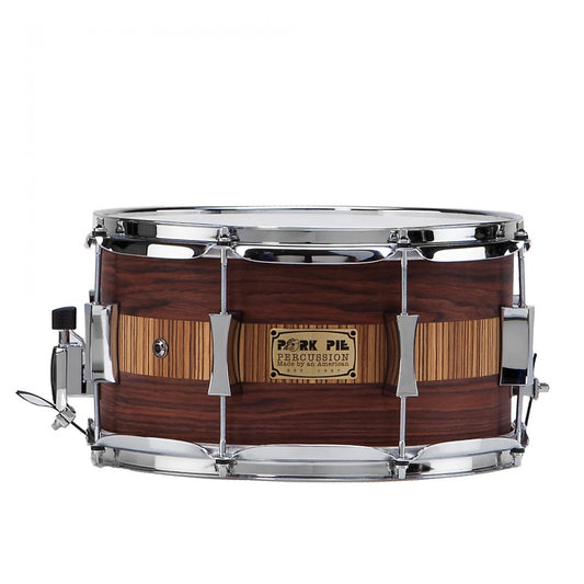 PORK PIE ROSEWOOD ZEBRA DRUM SATIN | Redoblante de batería