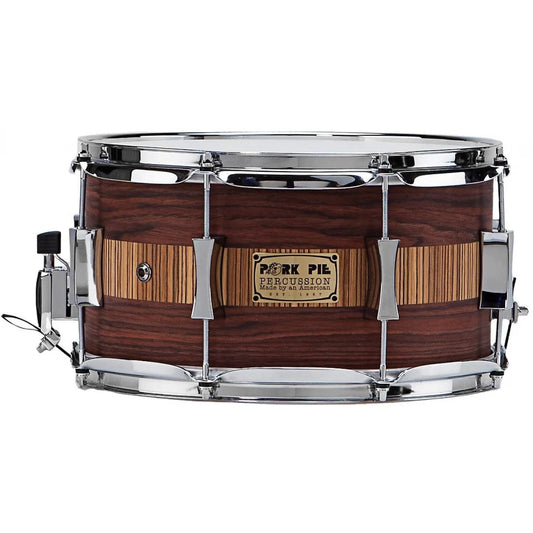 PORK PIE PP7X13RZ | Caja de Batería Rosewood Snare Durm Satin