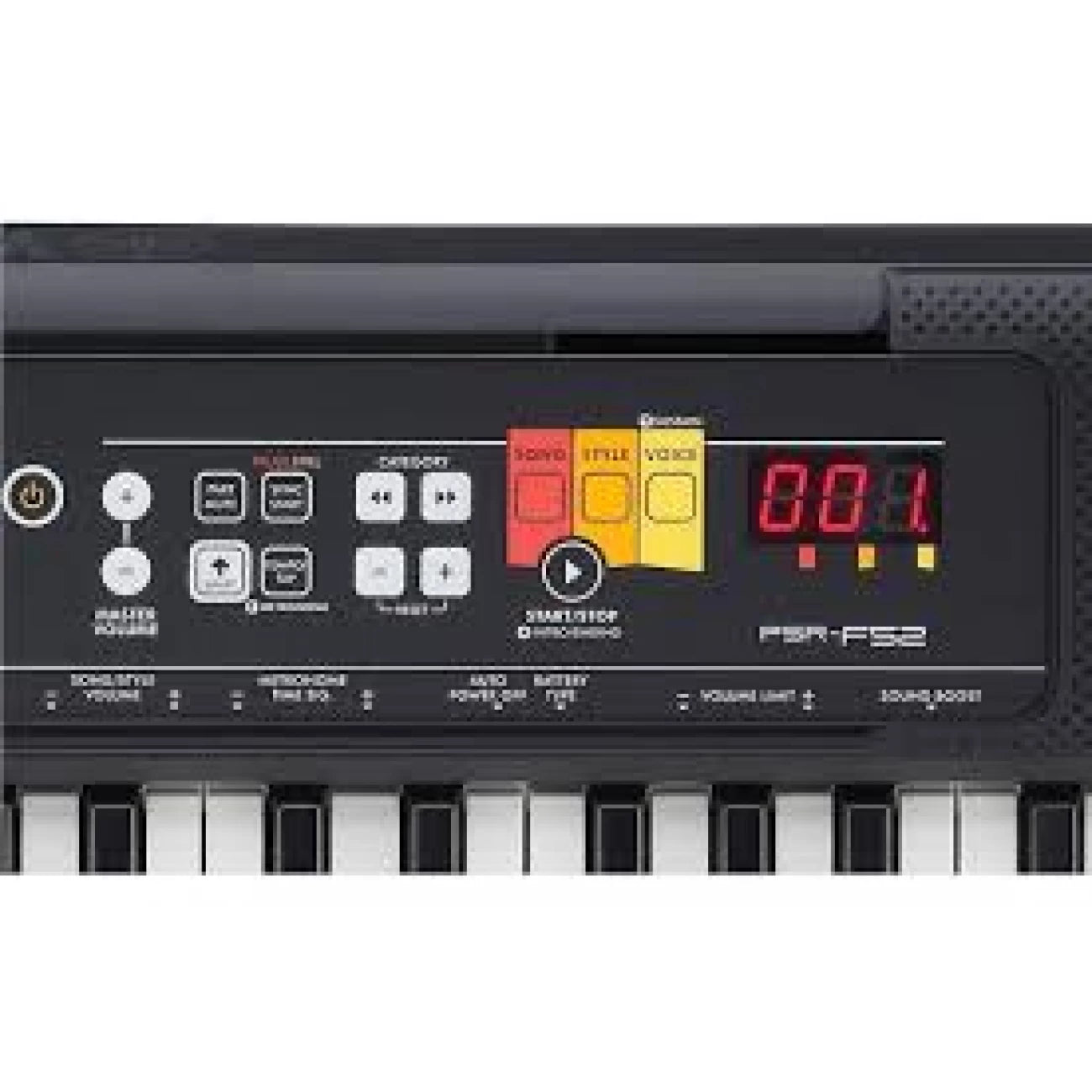 YAMAHA PSR-F52 | Teclado digital Portátil