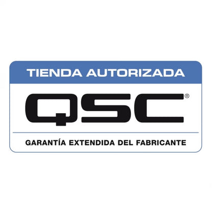 QSC GX3 | Amplificador de 2 canales de 425w de potencia por lado