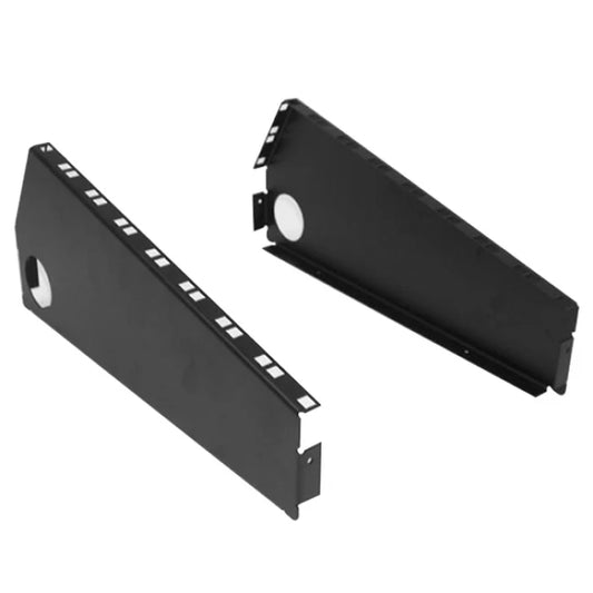PENN ELCOM R2320 | Par de paneles de consola para mezclador 8U + 2U Slope