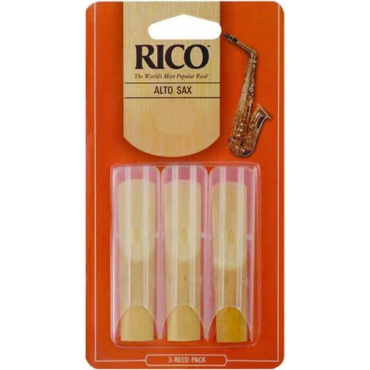 RICO RJA0320 | Caña Saxo Alto 2'', pack 3