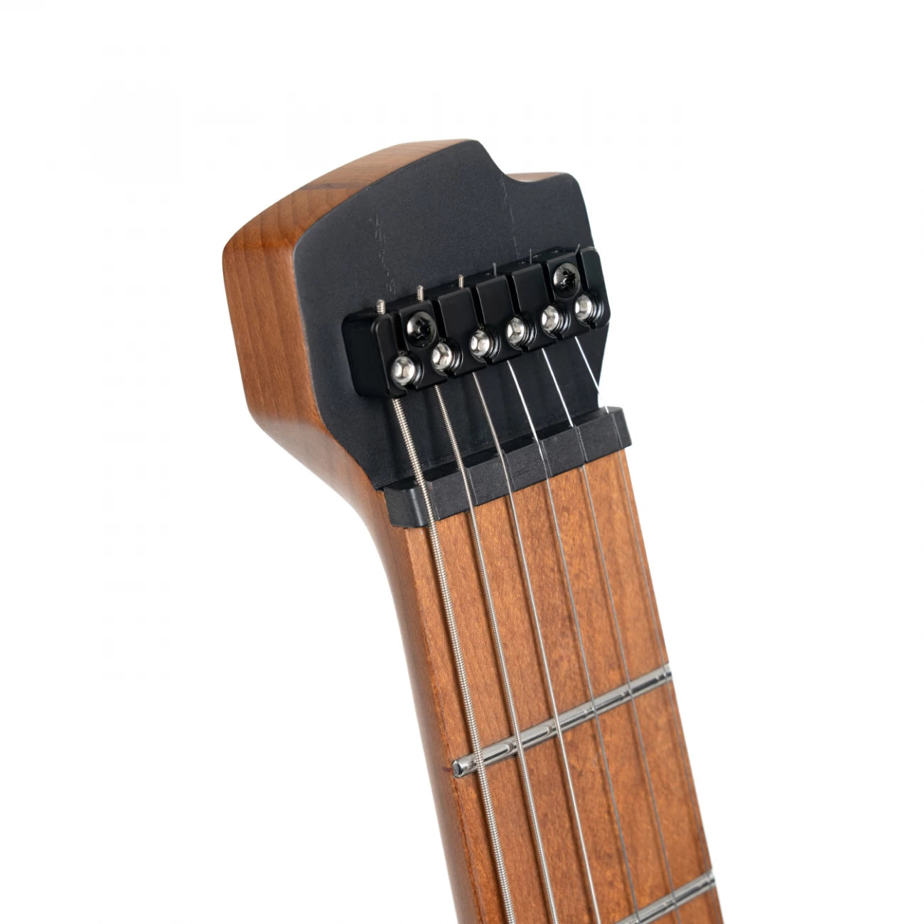 Guitarra eléctrica headless Cort Space HSS Semi Gloss Lava