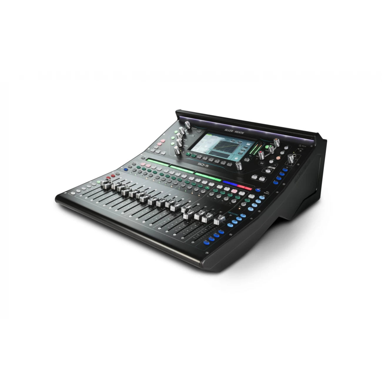 Consola Digital Allen & Heath SQ-5 De 48 Canales 36 Buses y 17 Faders