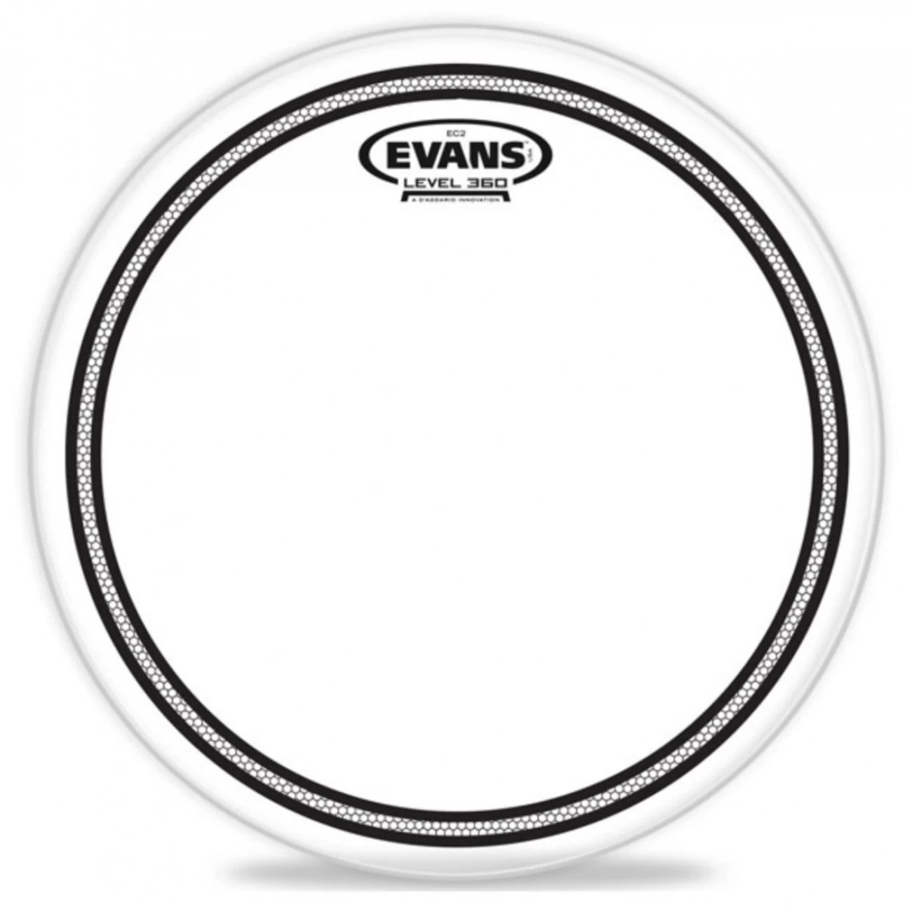 EVANS TT10EC2S | Parche Bateria EC2S Clear Transparente 10 pulgadas