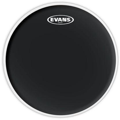 EVANS TT10HBG | Parche Bateria Hydraulic Clear Negro 10