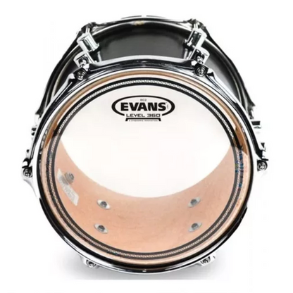 EVANS TT12EC2S | Parche Bateria EC2S Clear Transparente 12 pulgadas