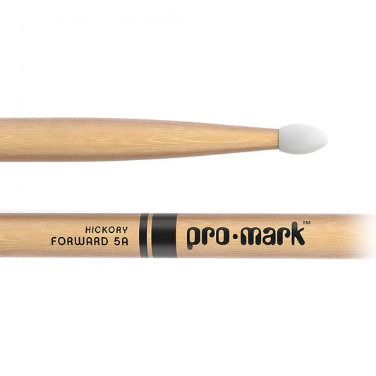 PROMARK TX5AN | Baquetas para bateria Classic Hickory nylon punta 5 A