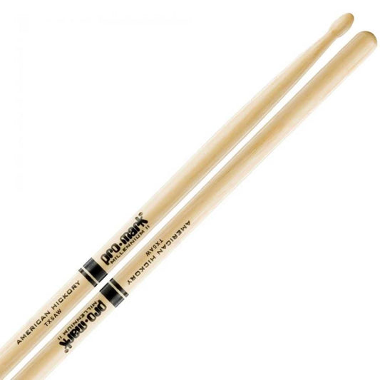 PROMARK TX5AW | Baquetas Hickory 5A Punta de Madera