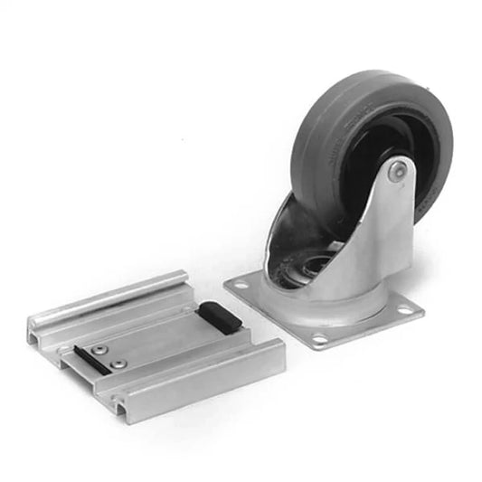 PENN ELCOM W0090 | Juego de 4 placas para ruedas de 3 y 4 pulgadas W0090