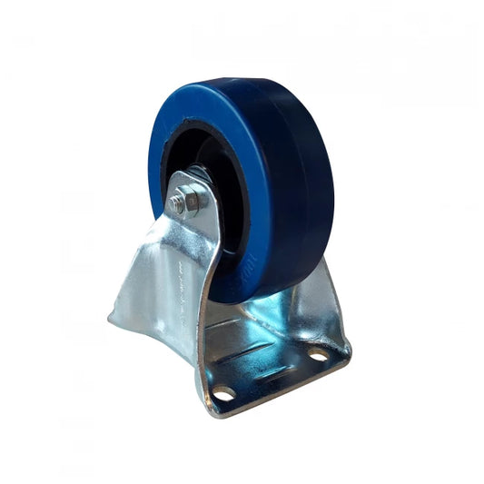 PENN ELCOM W9004-V6 | Rueda Super resistente de Caucho Azul