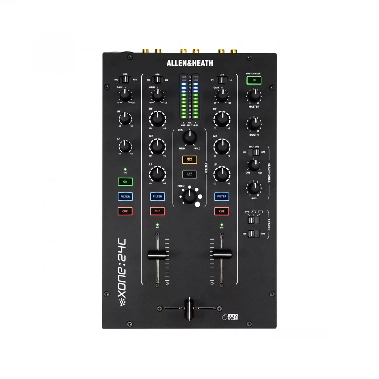 Mixer dj PROFESIONAL Allen Heath XONE24C interfaz USB-C integrada