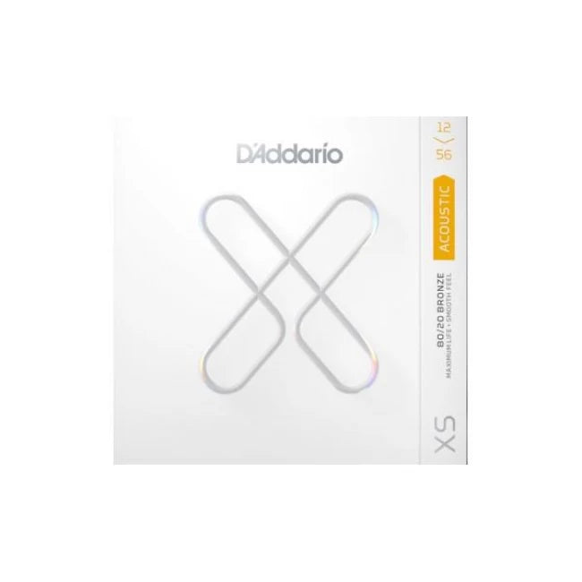Daddario XSABR1256 | Encordado ACOUSTIC XS 80/20 BRONCE 12-56