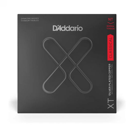 Daddario XTC45TT | Cuerdas para guitarra clásica plateadas